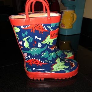 Size 8 toddler Lone Cone rain boots